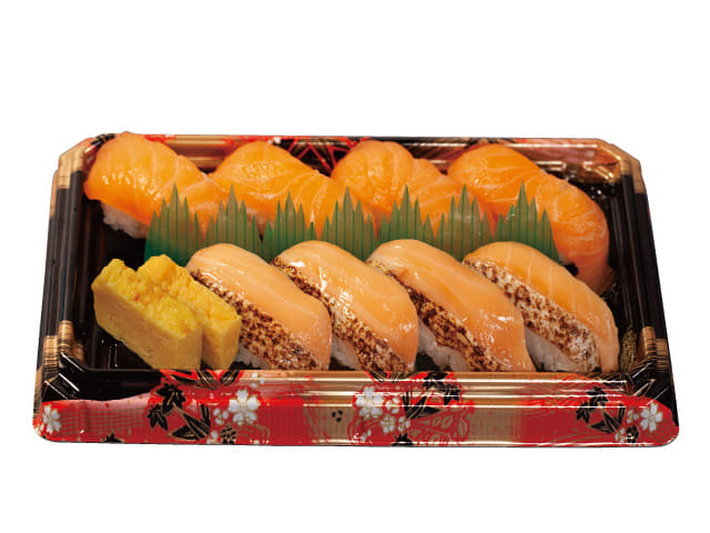 サーモン三昧セット弁当１人前　８貫