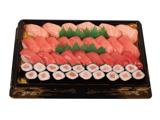 特上本鮪づくし弁当３人前　２４貫+巻物３本