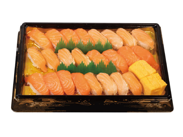 サーモン三昧セット弁当３人前　２４貫