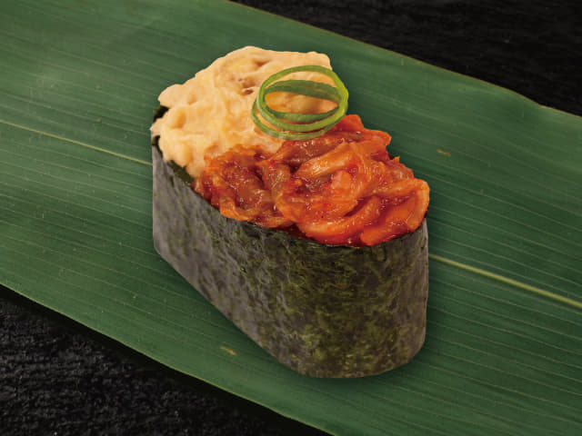 キムチ納豆軍艦（1貫）