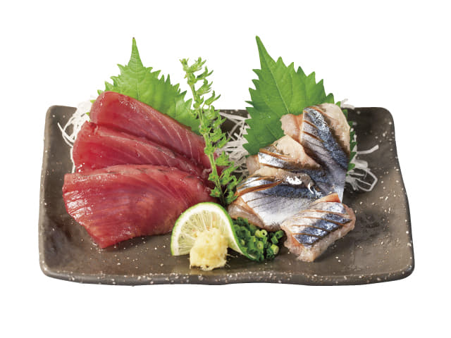かつおとさんまの秋の２点盛り